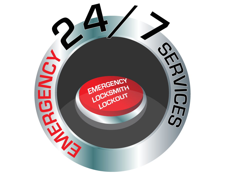 Locksmith Emergency Logo